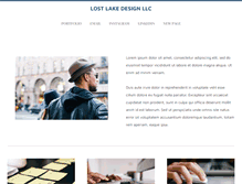 Tablet Screenshot of lostlakedesign.com